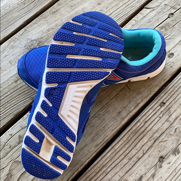 RETRO NEW BALANCE 550 V3 blue sneakers size 7.5. WE550BB3 - Picture 4 of 9